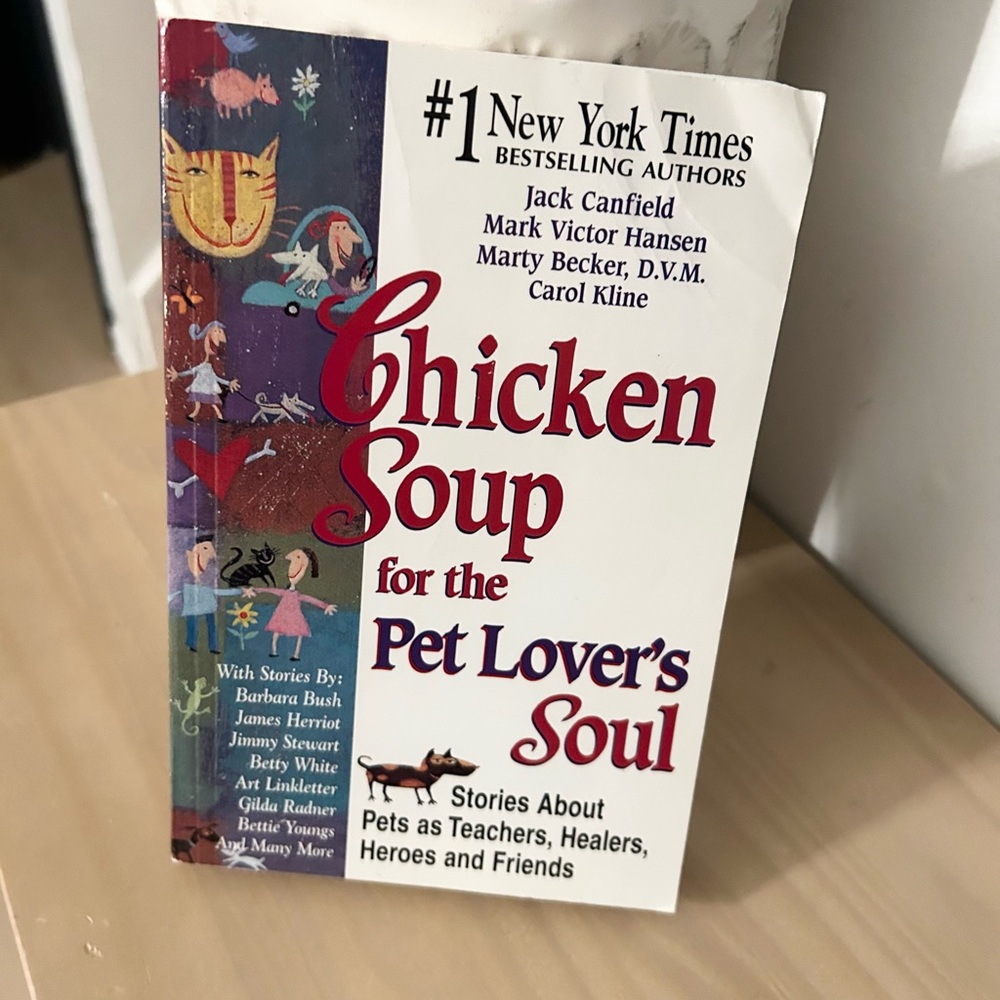 Chicken Soup for the Pet Lover’s Soul Canfield Hansen 1998 Paperback